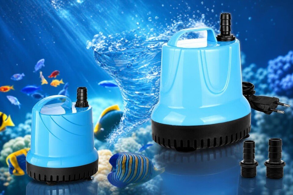 Akváriumi keringető szívószivattyú AquaPulse, 650l/h