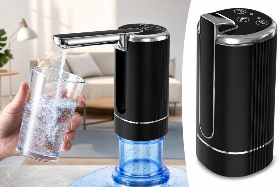HydrIQ automata vízadagoló a könnyű hidratációért, USB, 500mAh