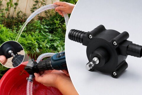 Drill2Pump vízpumpa – fúrótartozék folyadékok szivattyúzásához