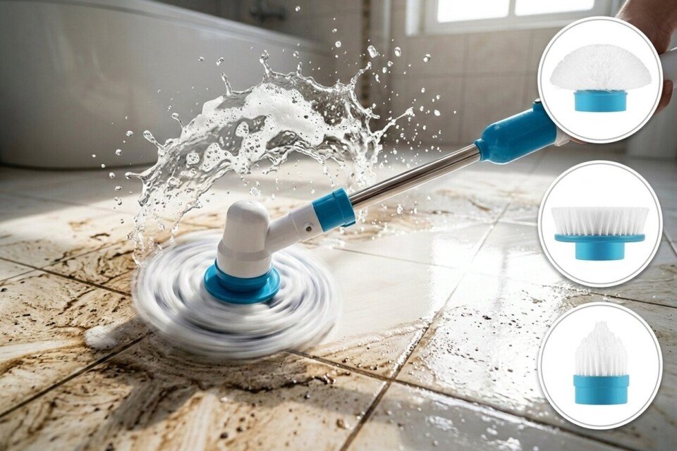 VortiBrush elektryczna obrotowa szczotka czyszcząca, 300 obr./min