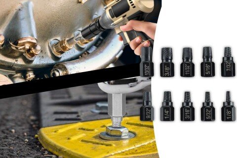 10-delni set za izvlačenje šrafova ExtractoMax