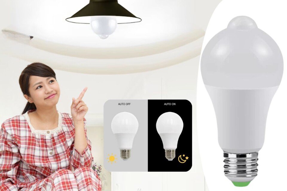 Inteligentna żarówka z czujnikiem ruchu SensiLight, 2700-6000K, 120°, do 999 lumenów