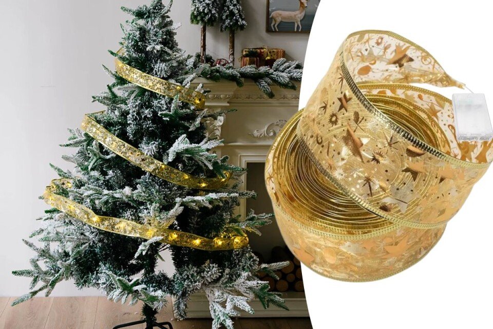 Világító karácsonyi szalag GlowingTape, IP44