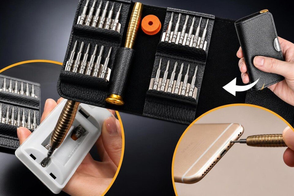 Präzisions-Schraubendreher-Set, 27-teilig