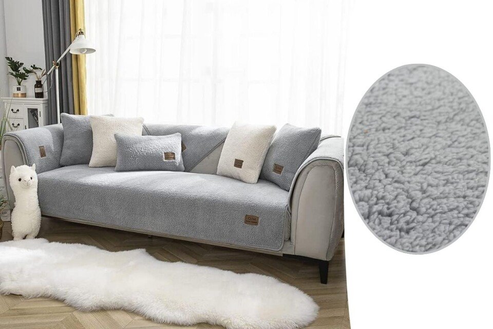 YidaSoft Softbezug für Sofa und Kissen, 70x180cm