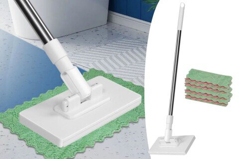 SweepHero efikasna metla za čišćenje, 4 krpe za pranje