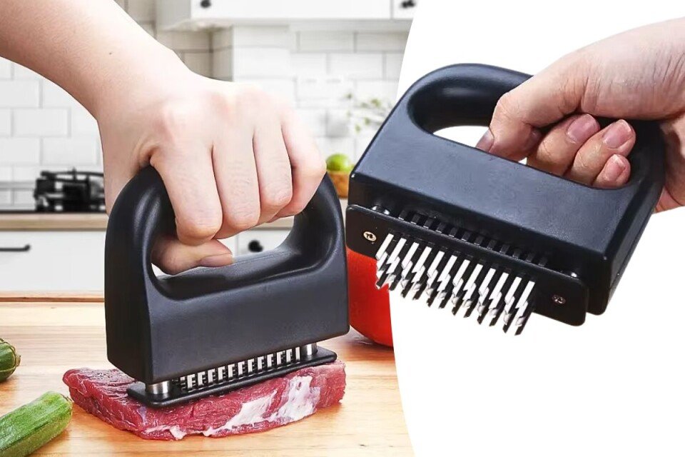 BladeX omekšivač mesa s 48 oštrica, brža apsorpcija