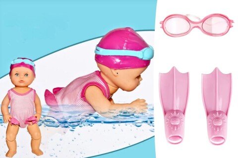 Accesorii impermeabile YaccsBud pentru păpușile de înot SwimGirl