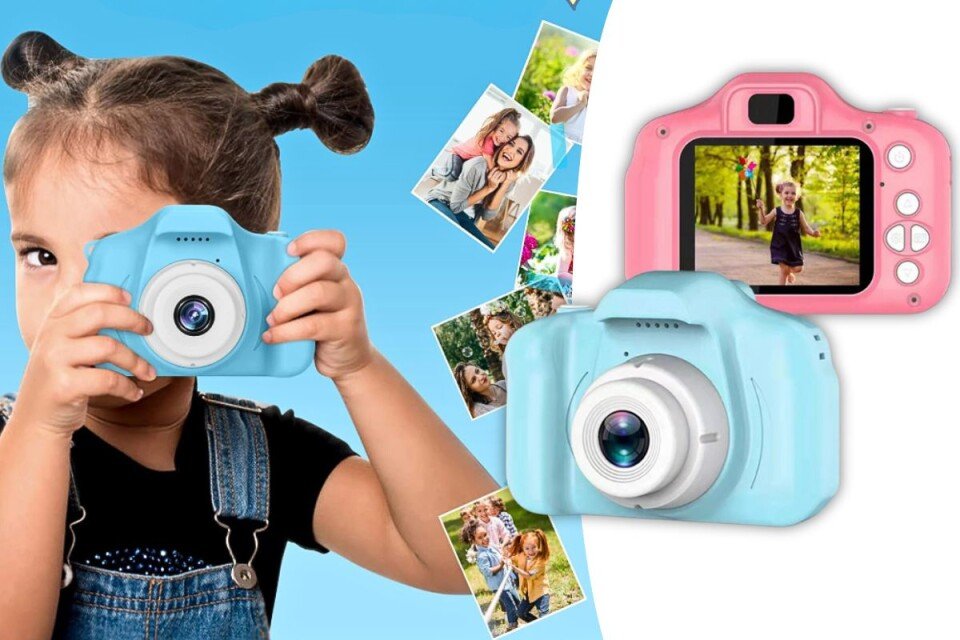 Dječji fotoaparat KidCam, 32GB, 8MP, 720p