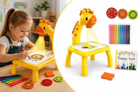 Projektor do rysowania Doodlelino™ – interaktywna zabawka do rysowania