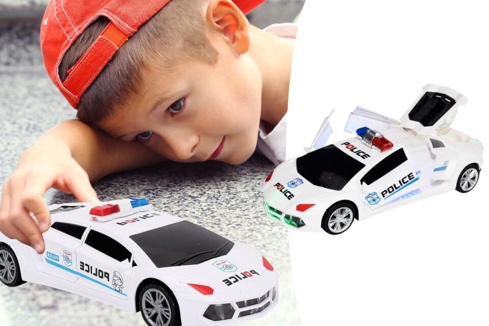 Auto con luci LED GlowMotion, effetti musicali