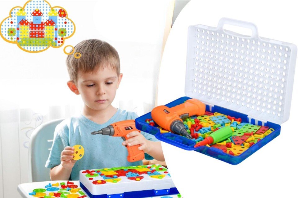 ToyMachines kreatív csavarozó kirakó