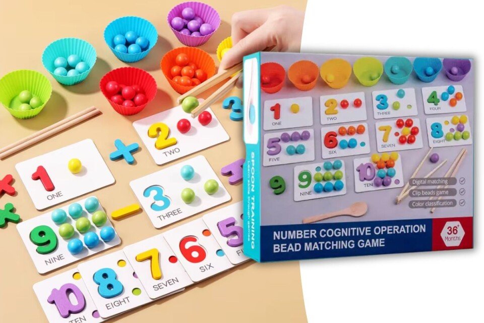 Κιτ Αριθμητικής Μάθησης MathSteps Montessori