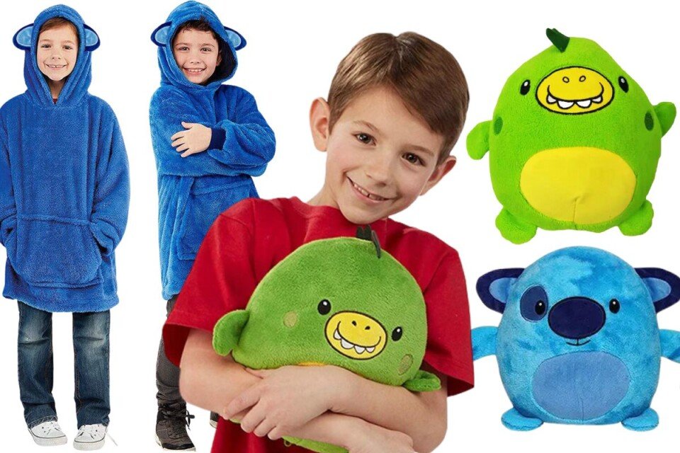ToyBlanket igrača, odeja in jopica v enem