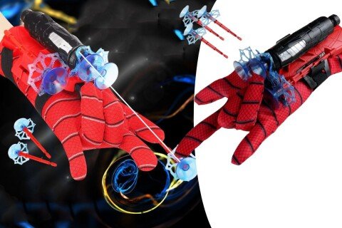 SpiderGloves rukavice za snimanje paukove mreže