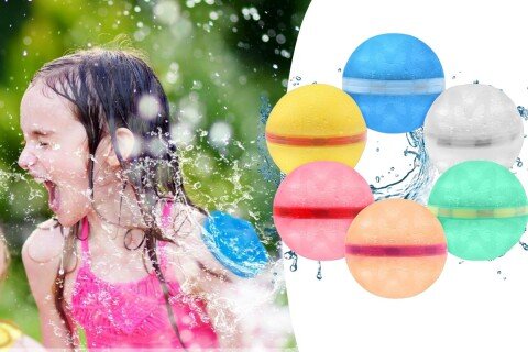 Επαναχρησιμοποιούμενα μπαλόνια νερού WaterBoom, (4 τεμάχια)