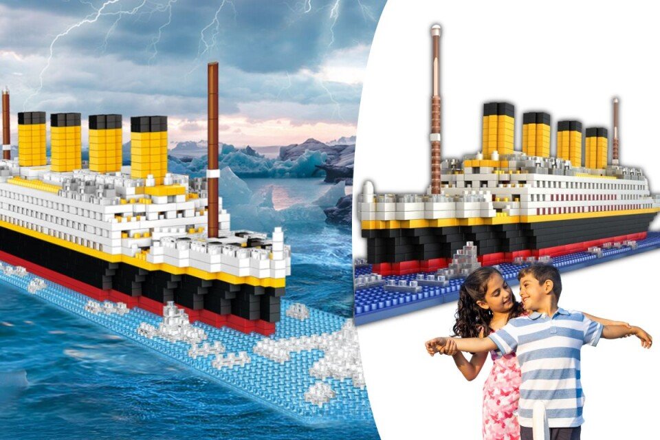 TitShip Titanic set za gradnju, 1860 komada