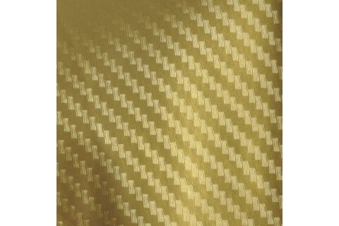 Folija rola carbon 3D - zlata, 1,27x28m
