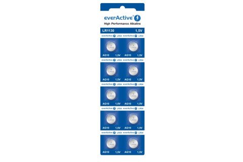 Baterije EverActive G10 AG10 - 10 kosov