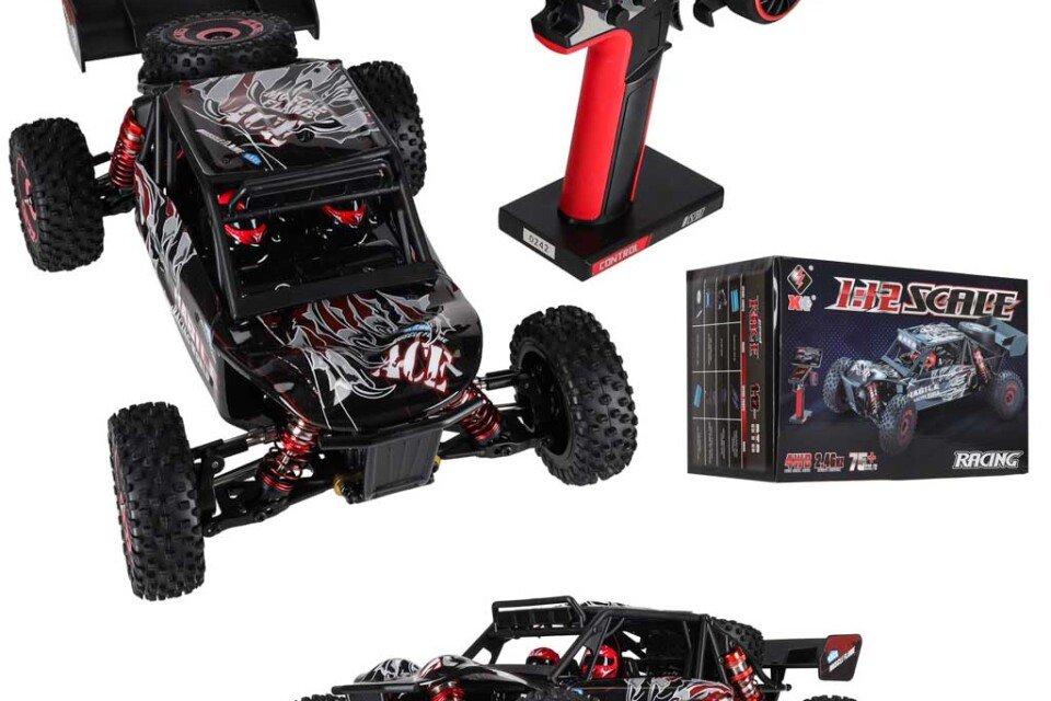 RC auto WLToys 124016 1:12 4WD střídavý terénní 75 km/h RTR