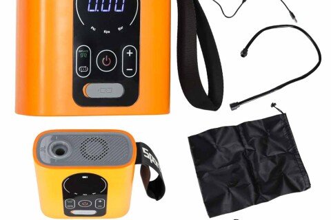 Punjiva električna pumpa za SUP dasku sa USB-om, vrhovi od 22 PSI i 140W