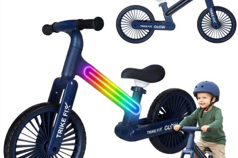 Trike Fix Glow LED pusher blu navy