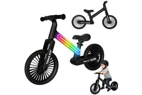 Trike Fix Glow LED pusher nero