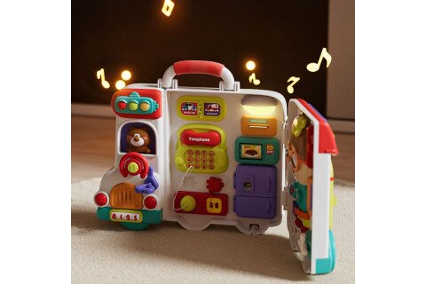 Διαδραστικός πίνακας χειρισμού αυτοκινήτου με φώτα και ήχους