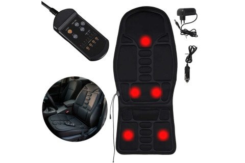 Masažer za leđa, grejana masažna prostirka za auto sedište