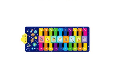 Interaktive Musik-Tanzmatte für Kinder, 8 Instrumente, 10 Melodien