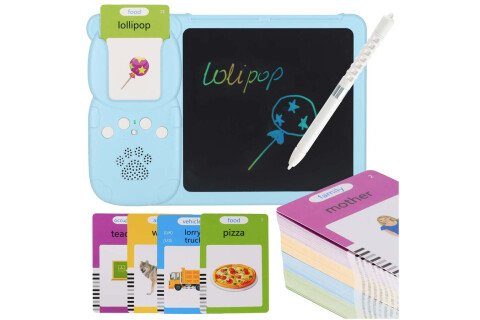 Angol nyelvtanulási kártyaolvasó, kék