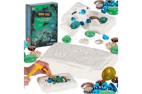 Zestaw narzędzi archeologicznych do wydobywania kamieni w kopalni diamentów