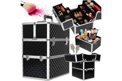 Kosmetický kufřík, organizér na kosmetiku, XXL 3D