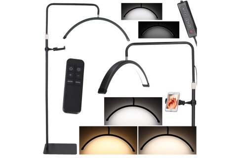 LED lampa za ekstenzije trepavica 36W podesivi kozmetički luk