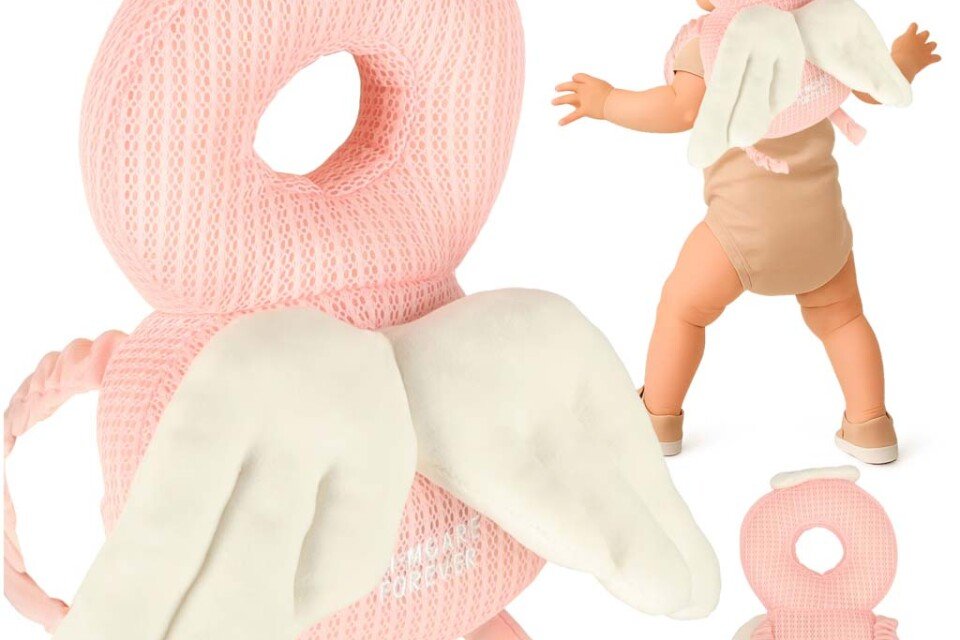 Schützendes Kopfkissen zum Laufenlernen, Sicherheitsrucksack gegen Stürze, kleiner Engel