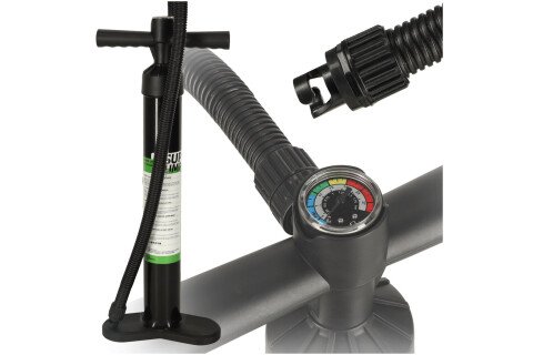 Egy darabból álló, nagynyomású kézi pumpa SUP deszkákhoz