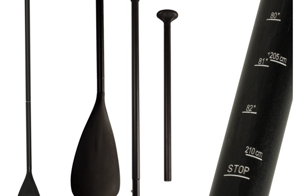SUP гребло, регулируемо, сгъваемо, 2 части, 170-210 см