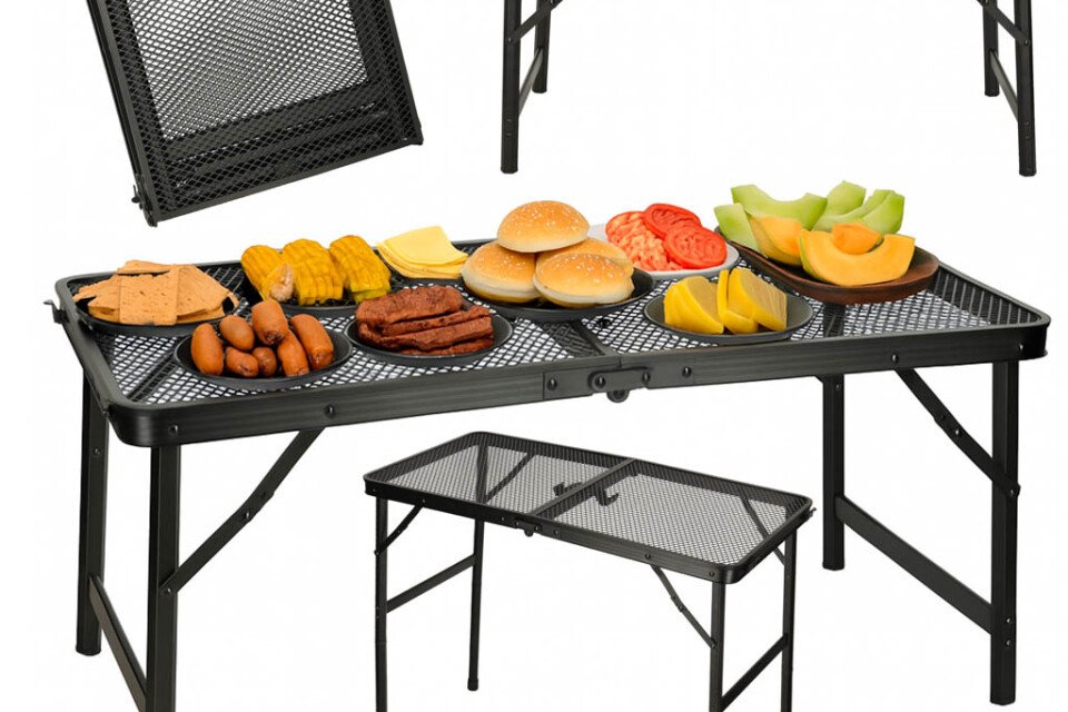 Kamp sto LUARO, sklopivi, 80 x 40 x 66 x 37 cm