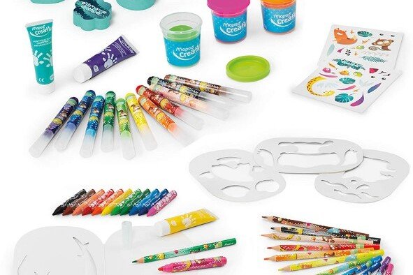 Jungle Fever Koffer mit Kunstzubehör