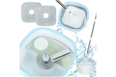 Mop rotacioni pravougaoni ravni rotacioni ožetač čiste prljave vode