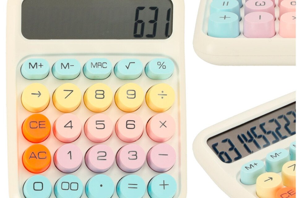 Butoane rotunde ale unui calculator de birou