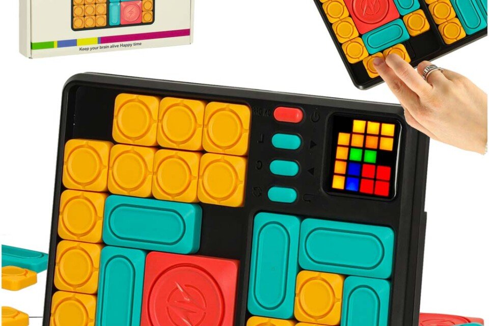 Magnetické posuvné puzzle – 500 úrovní zábavy