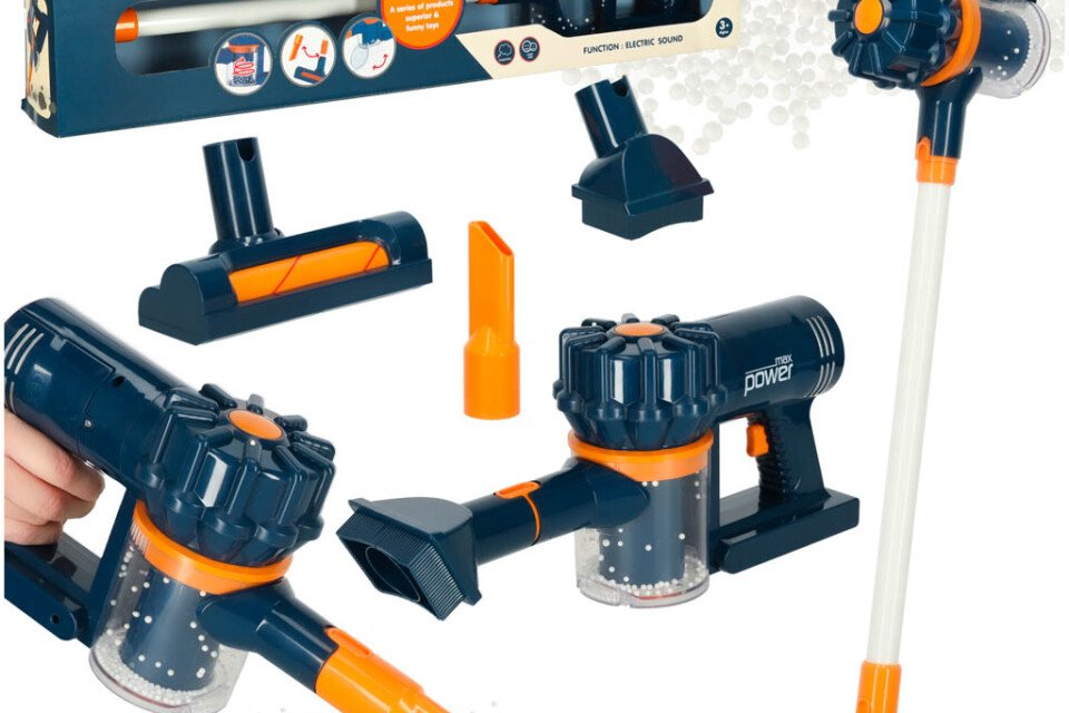 Aspirator pentru copii cu functie de aspiratie verticala 2in1 bleumarin