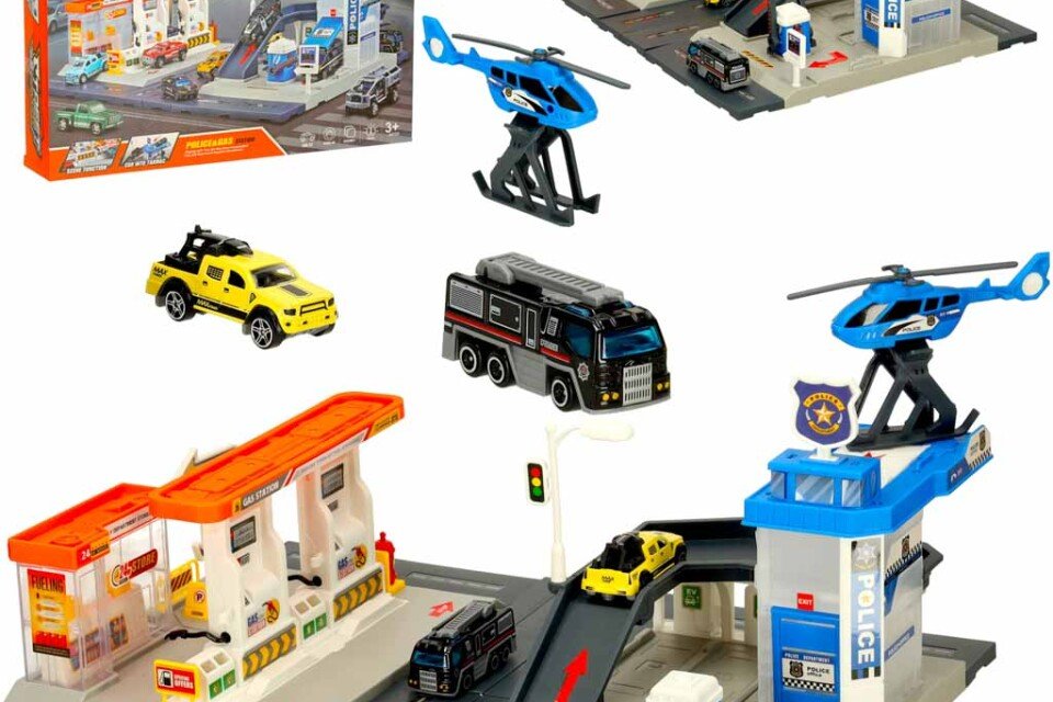 Set di 54 poliziotti delle stazioni di servizio.