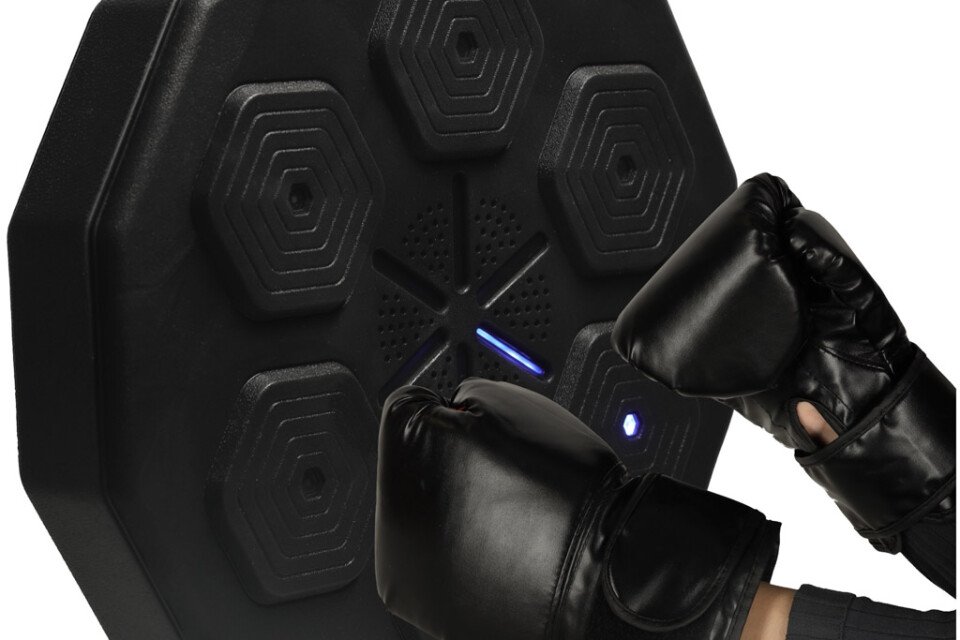 Tarcza bokserska do boksu, ściany bokserskiej z trenerem muzycznym