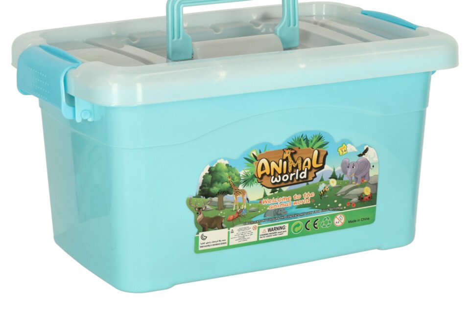 Σετ παιχνιδιών με ειδώλια ζωολογικού κήπου - 59 τεμάχια