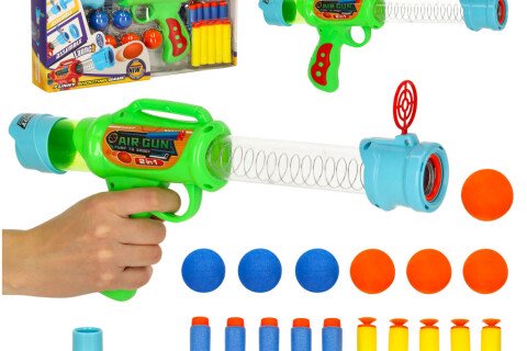 Una pistola a proiettili 2 in 1