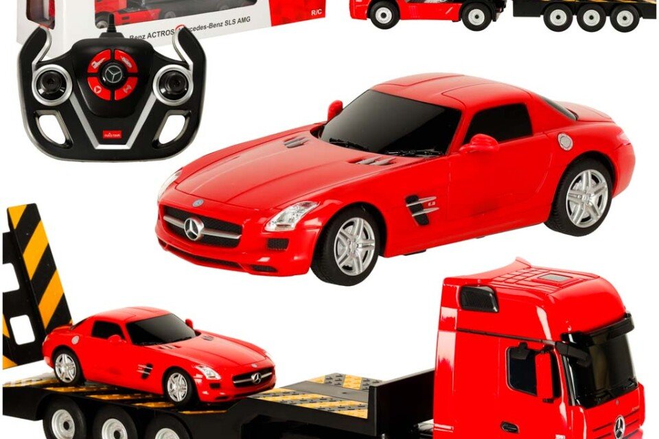 Ferngesteuertes Auto Rastar 74920 Mercedes-Benz Actros 1:26 rot