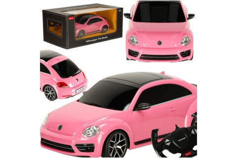 Távirányítós autó Rastar 78000 Volkswagen Beetle 1:14 pink