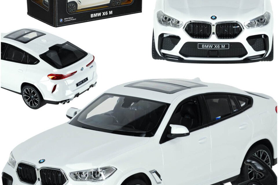 Távirányítós autó Rastar 99200 BMW X6 M 1:14 fehér